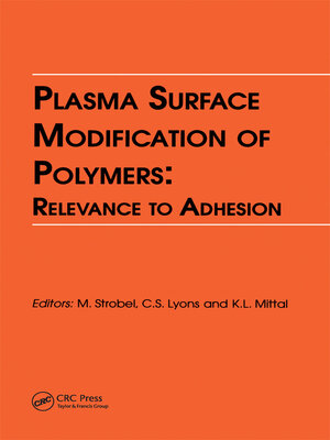 cover image of Plasma Surface Modification of Polymers